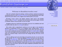 Tablet Screenshot of kundalini-teacher.com